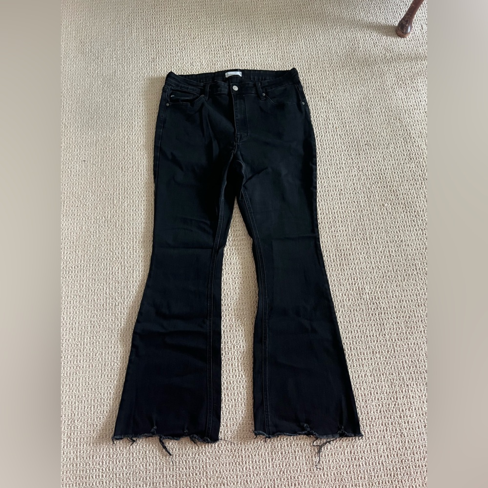KanCan Black Wide Leg Jeans for Women